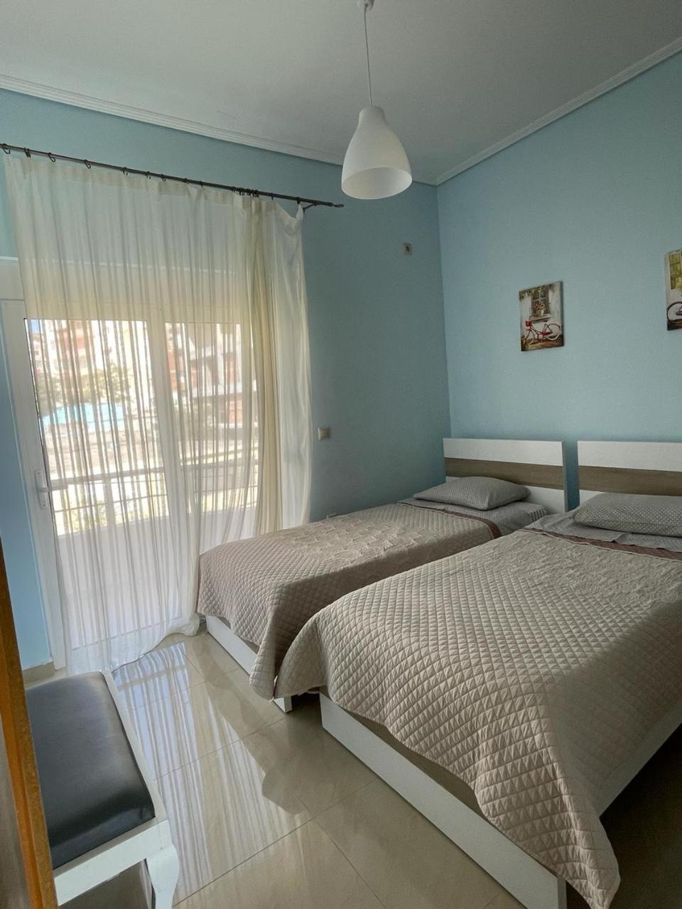 Anna Apartments Sarande Bagian luar foto