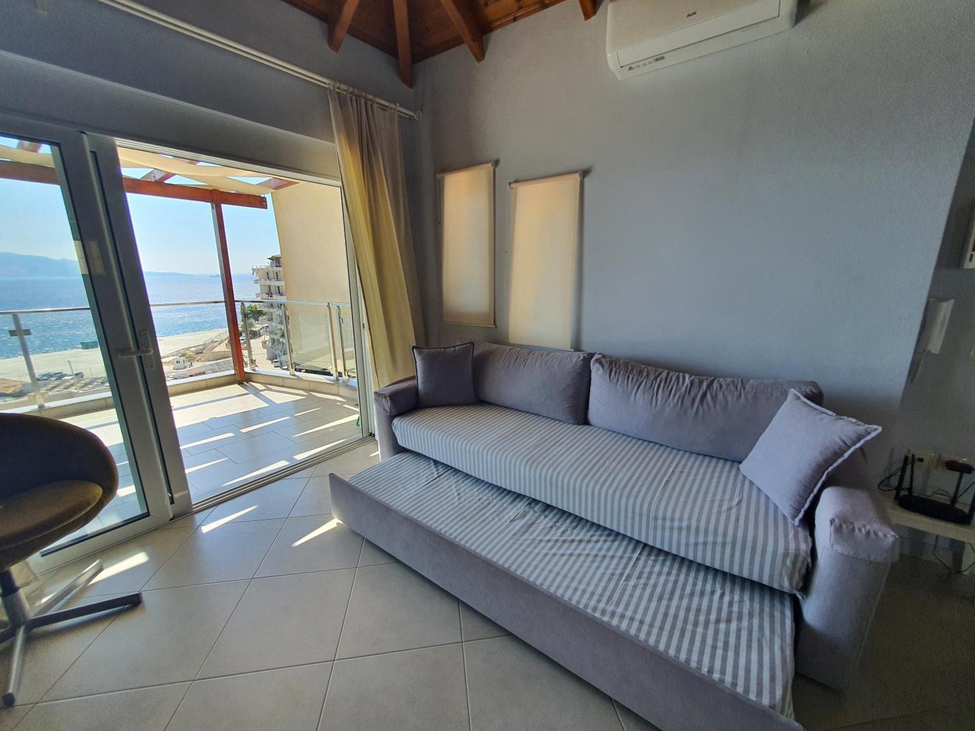 Anna Apartments Sarande Bagian luar foto